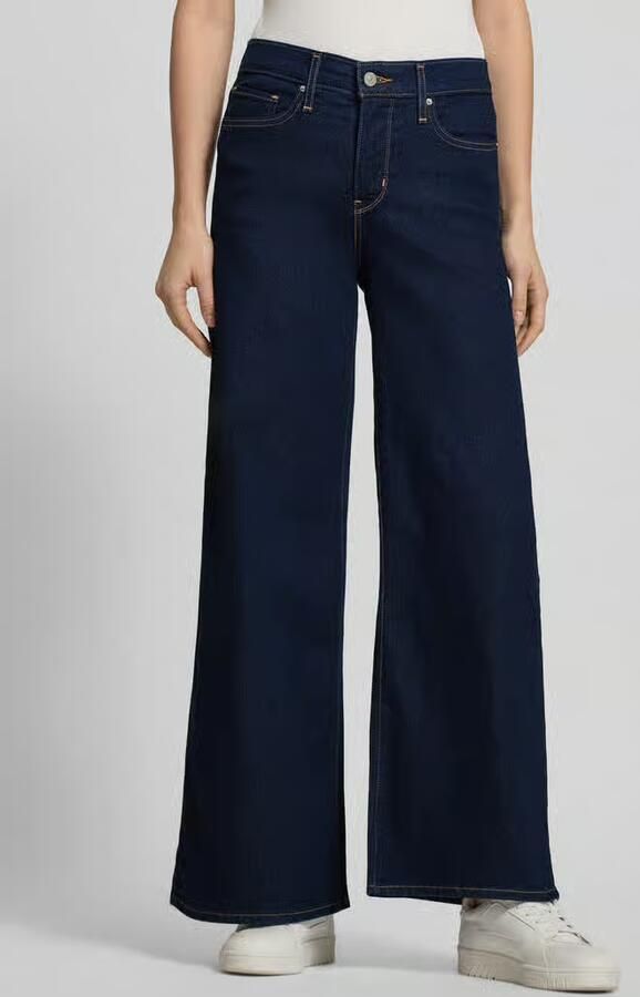 Levi's 300 Wide leg jeans van katoenmix in 5-pocketmodel - Foto 8