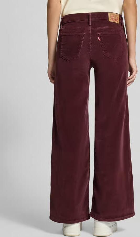 Levi's 300 Wide leg broek met cordstructuur - Foto 3