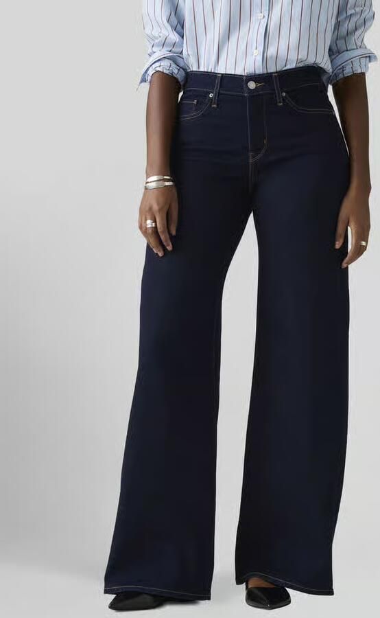 Levi's 300 Wide leg jeans van katoenmix in 5-pocketmodel - Foto 9