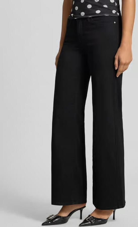 Levi's 300 Wide Leg Jeans van katoenmix model '318' - Foto 7