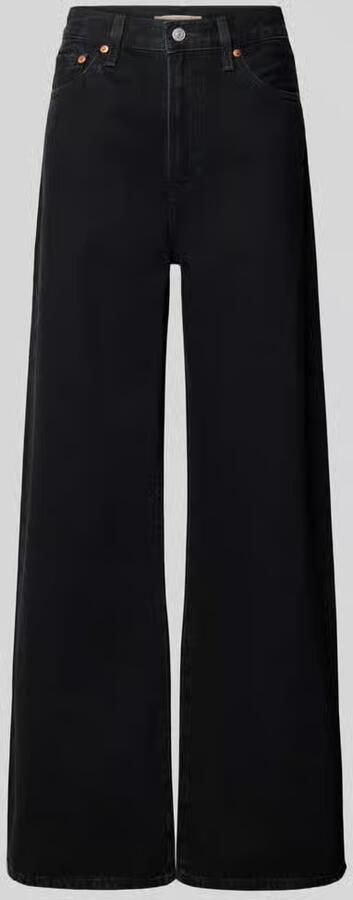 Levi's 300 wide leg jeans van katoenmix model 'RIBCAGE' - Foto 3