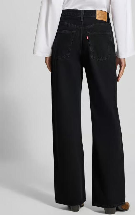 Levi's 300 wide leg jeans van katoenmix model 'RIBCAGE' - Foto 5