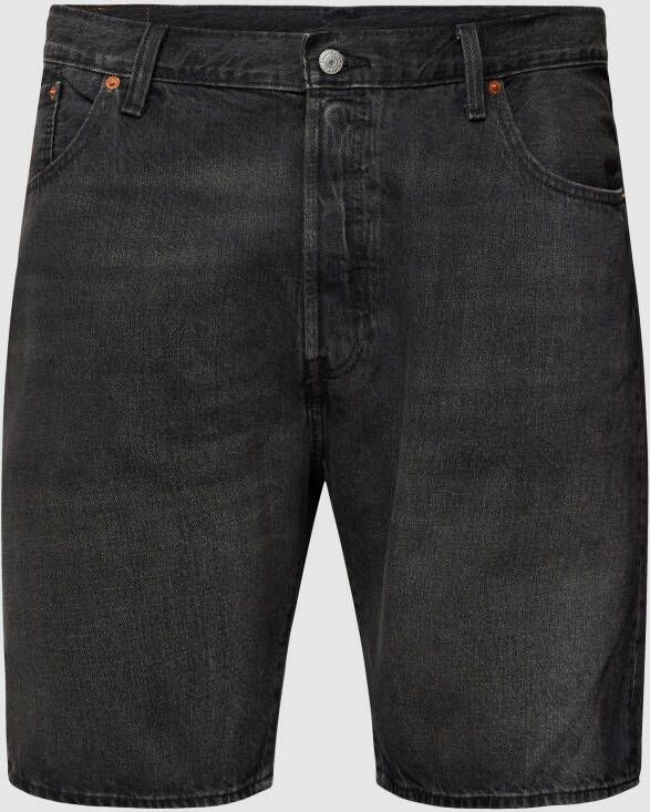Levi s Big & Tall Korte PLUS SIZE jeans model '501 HEMMED SHORT B&T MOO'