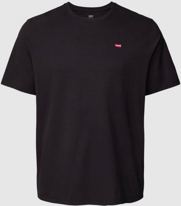Levi s Big & Tall PLUS SIZE standard fit T-shirt met labelstitching