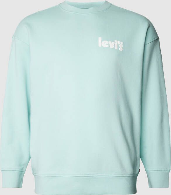 Levi s Big & Tall PLUS SIZE sweatshirt met labelprint