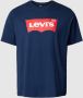 Levi's Big and Tall T-shirt Plus Size met logo donkerblauw - Thumbnail 2
