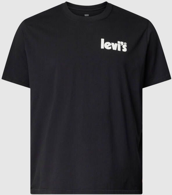Levi's Plus Levi's Plus Shirt met ronde hals BIG SS RELAXED FIT TEE met logoprint