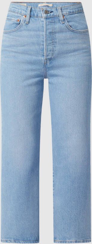 Levi's Bootcut high waist jeans met stretch model 'Ribcage' 'Water