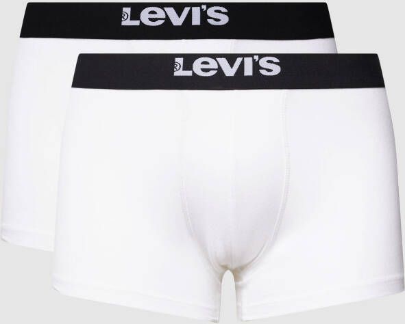 Levi's Boxershort met elastische band met logo model 'SOLID BASIC TRUNK'