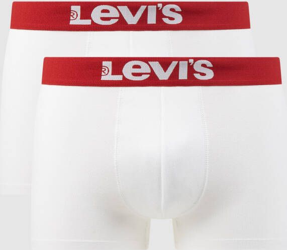 Levi's Boxershort met logo in band in een set van 2 stuks