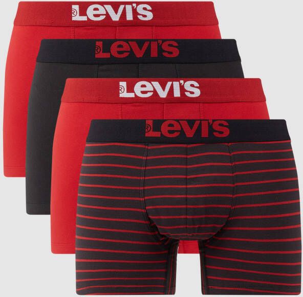 Levi's Boxershort met stretch in een set van 4 stuks