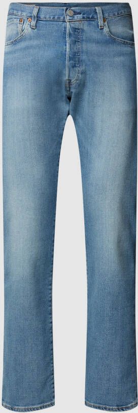 Levi's Straight jeans 501 ORIGINAL met merklabel