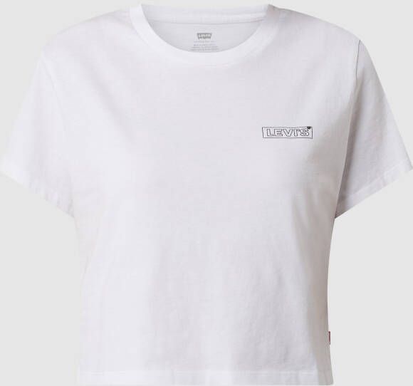 Levi's Kort T-shirt met logo