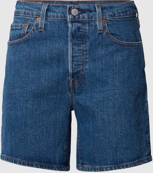 Levi's Korte high waist jeans met stretch