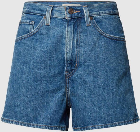 Levi's Korte high waist jeans van katoen
