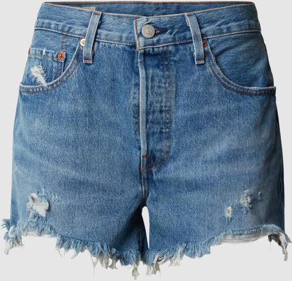 Levi's Korte jeans in used-look