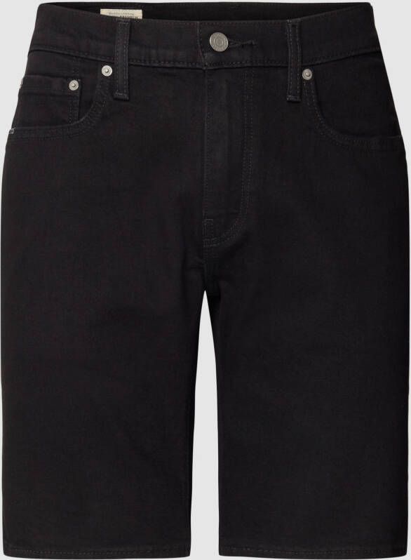 Levi's Regular fit korte jeans met stretch model '405'