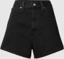 Levis Levi's High Waisted Mom Short Sportshorts Kleding black maat: 28 beschikbare maaten:25 28 - Thumbnail 1