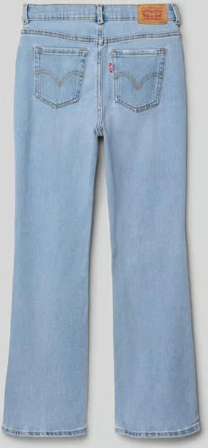 Levi s Kids Flare fit jeans in 5-pocketmodel met labeldetail