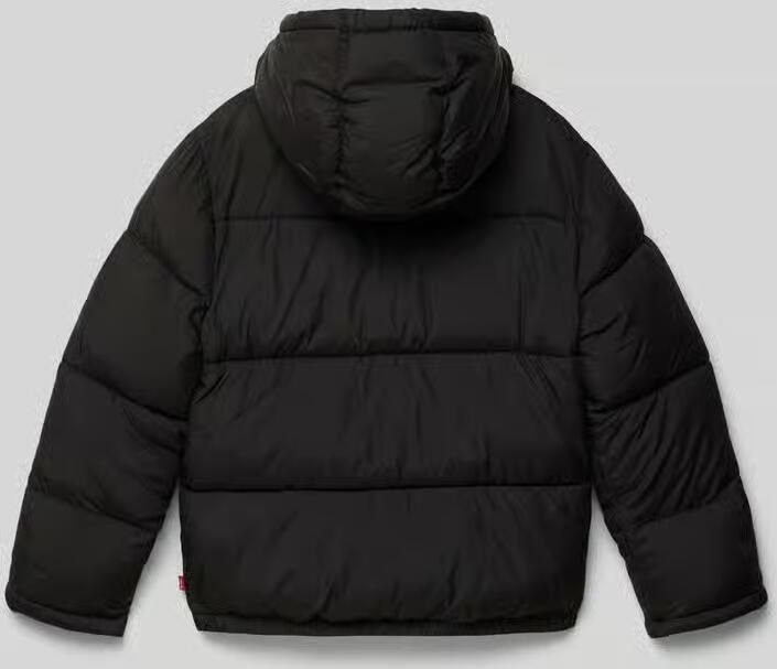 Levi s Kids Gewatteerd jack met labelstitching