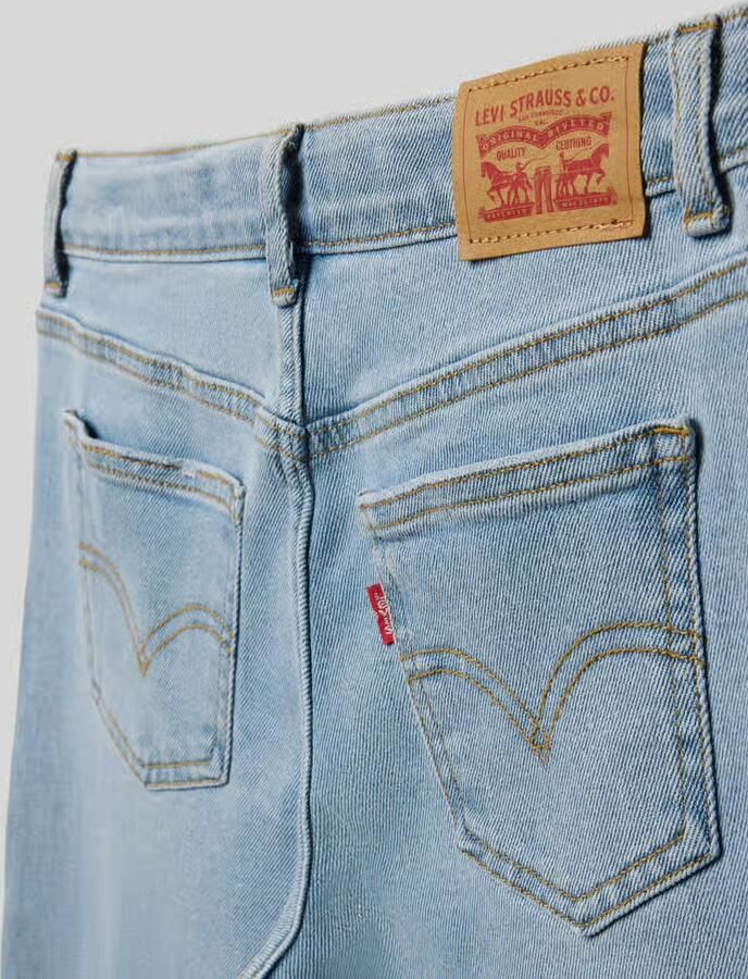 Levi s Kids Loose fit baggy jeans van katoenmix model 'HIGH RISE BAGGY'