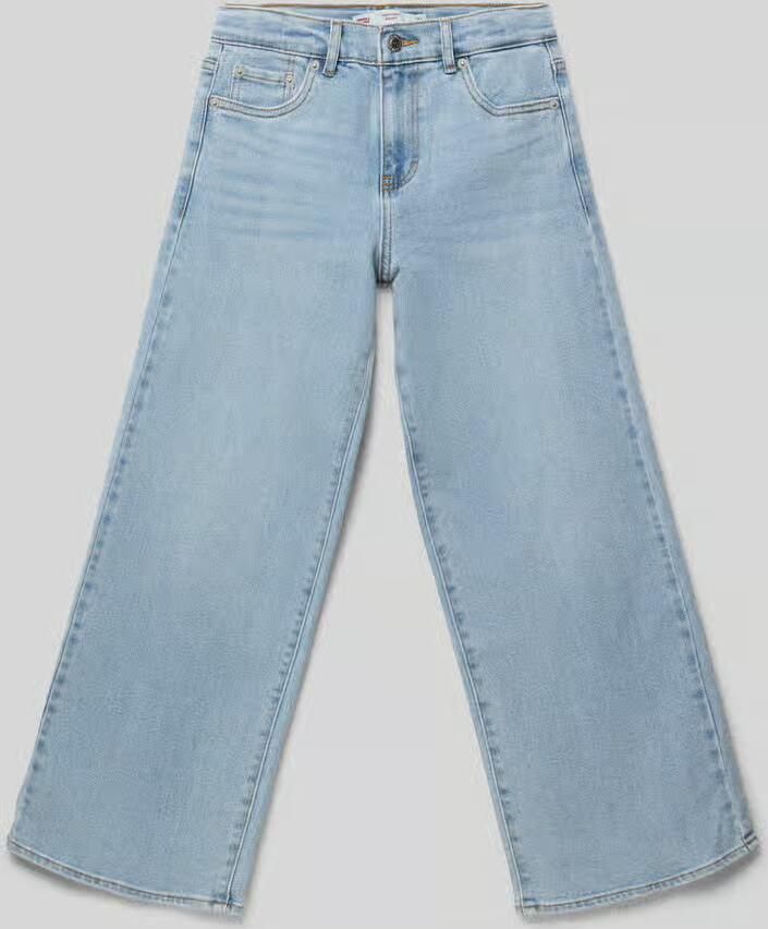 Levi s Kids Loose fit baggy jeans van katoenmix model 'HIGH RISE BAGGY' - Foto 2