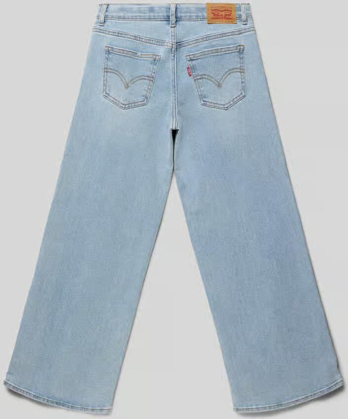 Levi s Kids Loose fit baggy jeans van katoenmix model 'HIGH RISE BAGGY'