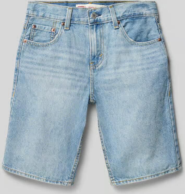 Levi s Kids Loose fit korte jeans van puur katoen model 'SKATE SHORT' - Foto 2