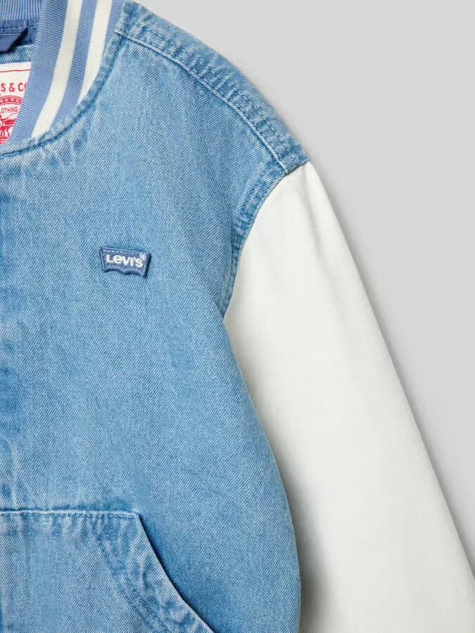 Levi s Kids regular fit bomberjack van 100% katoen model 'DENIM BOMBER'