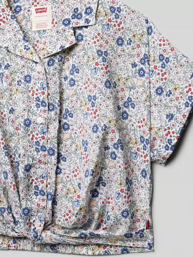 Levi s Kids Regular fit overhemdblouse met knoopdetail