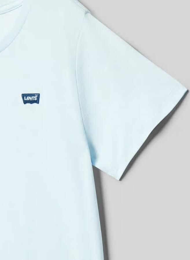 Levi s Kids regular fit T-shirt met labelstitching model 'BATWING'