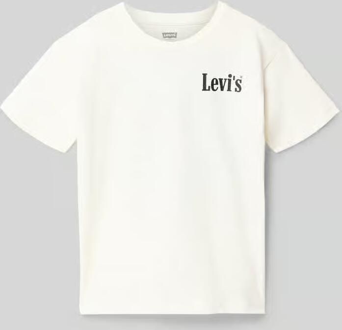 Levi s Kids regular fit T-shirt van katoenmix model 'AQUATIC LOUNGE TEE' - Foto 2