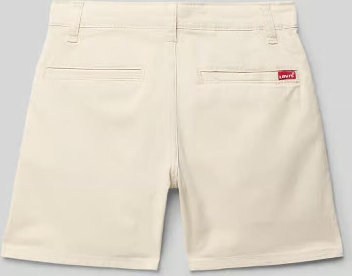 Levi s Kids Relaxed fit korte broek met labeldetail