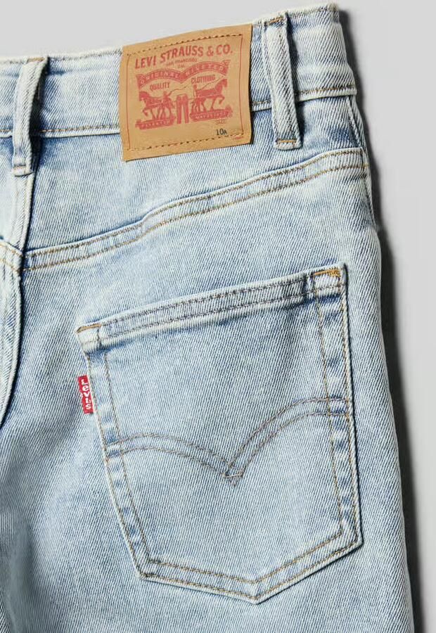 Levi s Kids tapered fit jeans van katoenmix model 'LVB STAT'