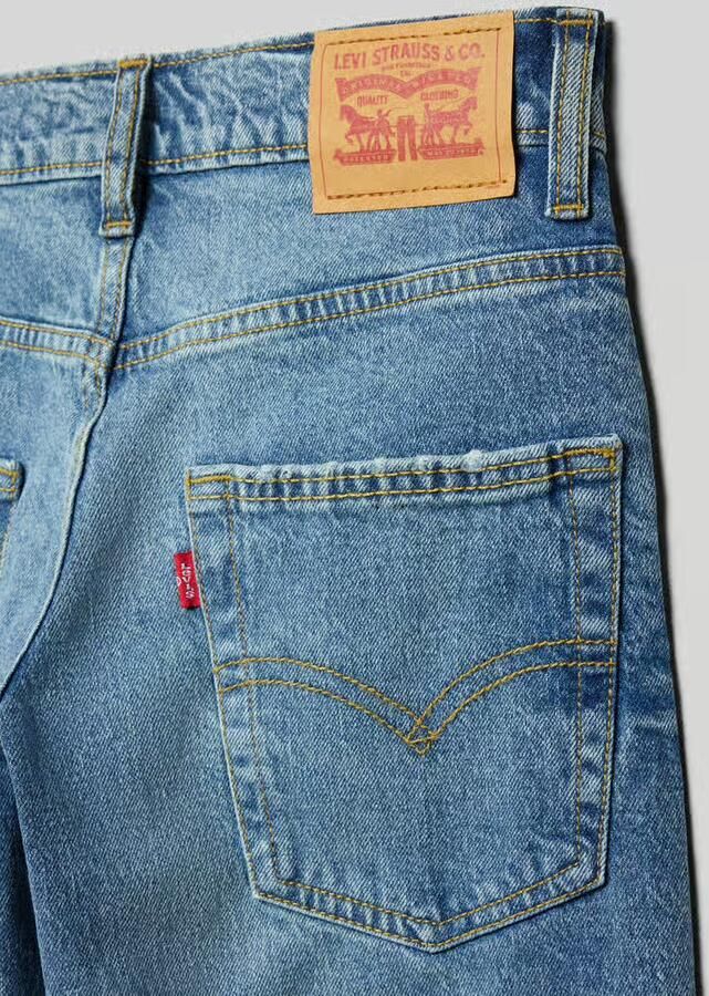 Levi s Kids tapered fit jeans van katoenmix model 'LVB STAY'