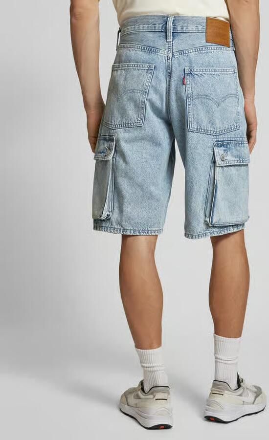 Levi's Baggy fit korte jeans met cargozakken