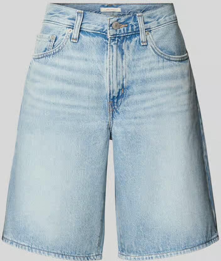 Levi's baggy fit korte jeans van puur katoen model 'MIDDY JORT' - Foto 2