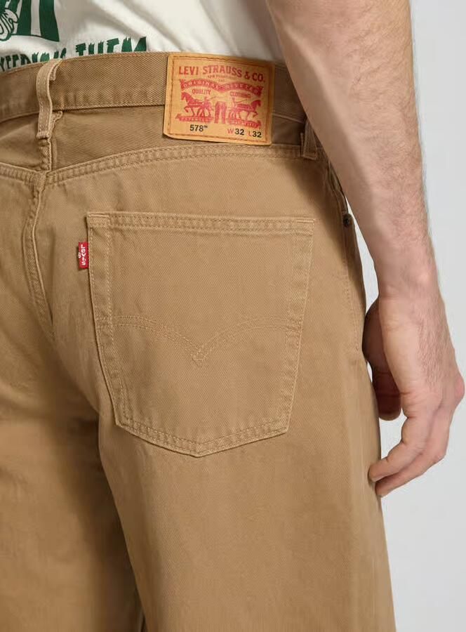 Levi's Baggy jeans van pure katoen model '578™ BAGGY WILD TIGERS EYE'