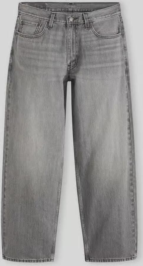 Levi's Baggy jeans van puur katoen met labelpatch