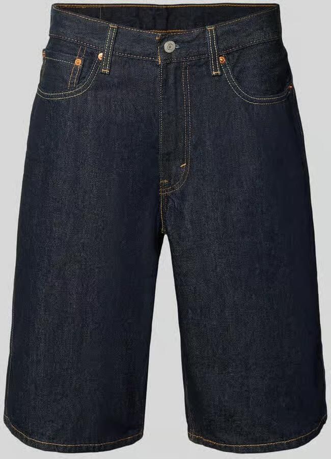 Levi's baggy korte jeans van puur katoen model '470' - Foto 2
