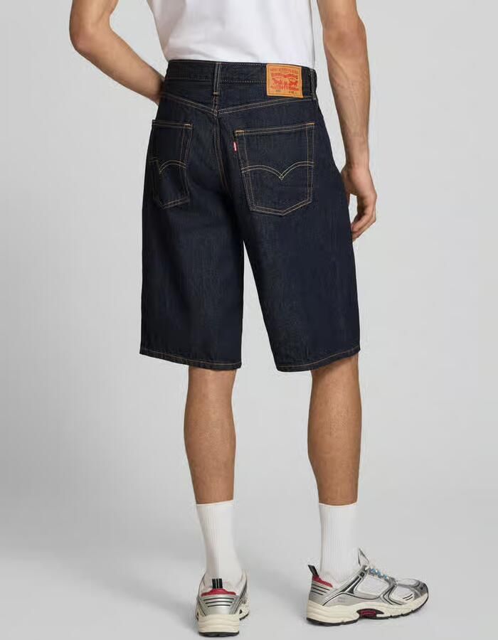 Levi's baggy korte jeans van puur katoen model '470' - Foto 2