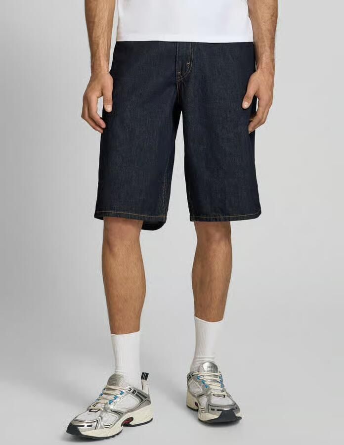 Levi's baggy korte jeans van puur katoen model '470' - Foto 3