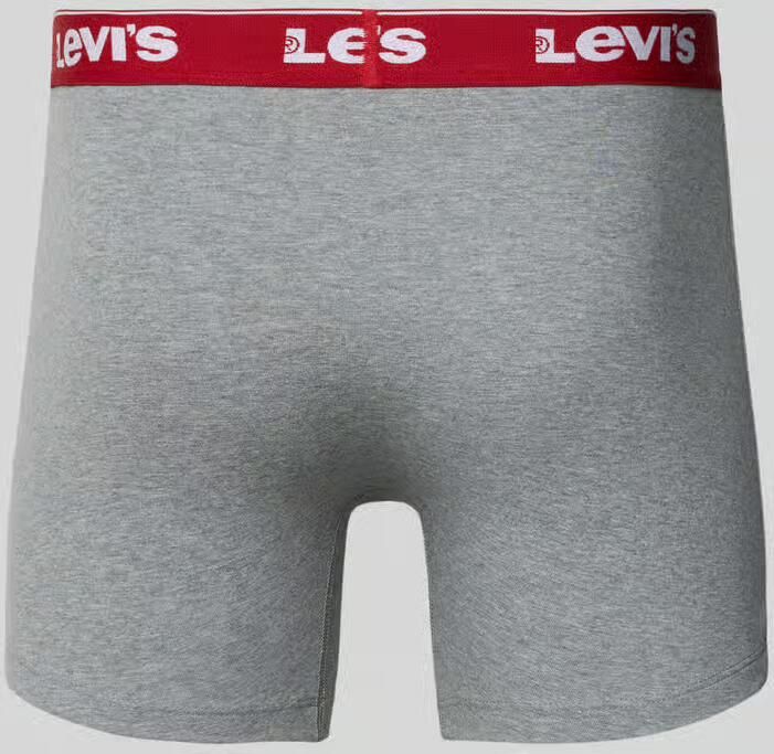 Levi's Boxershort met band met label in een set van 3 stuks