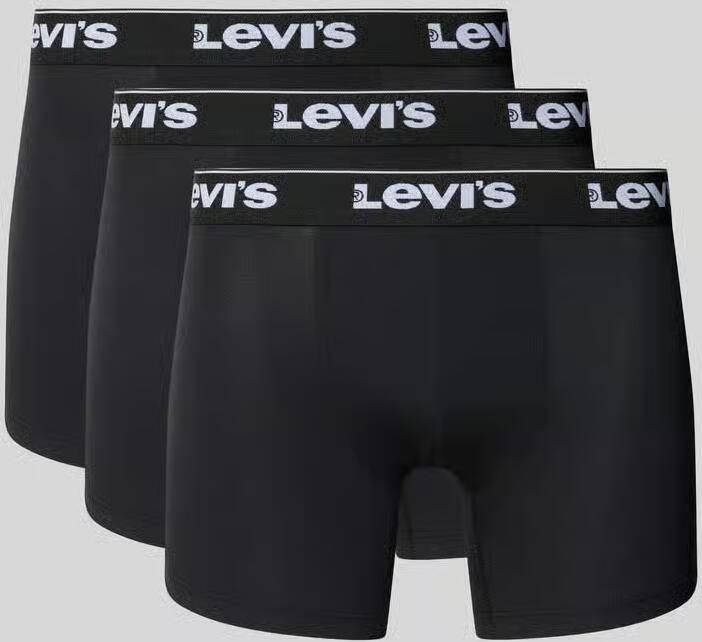 Levi's Boxershort met band met label in een set van 3 stuks - Foto 3