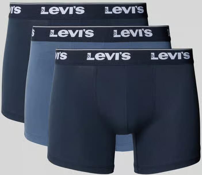 Levi's Boxershort met band met label in een set van 3 stuks - Foto 5