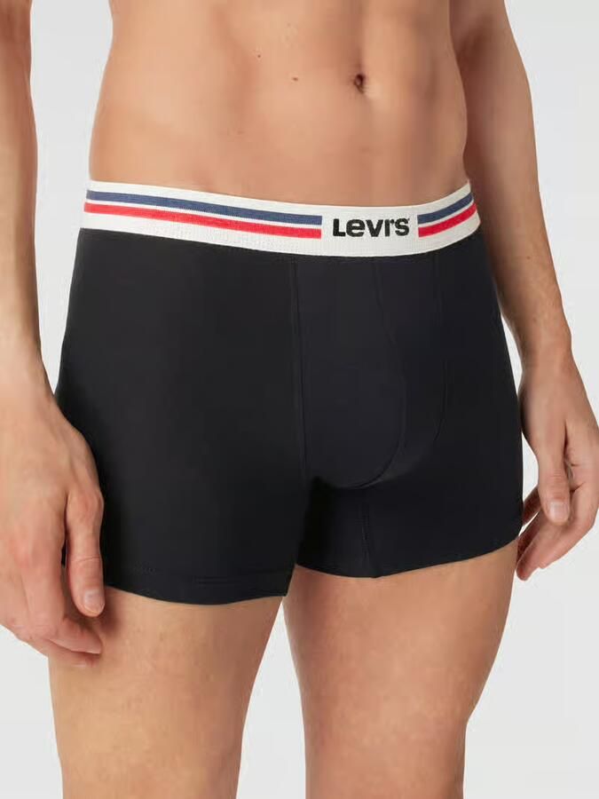 Levi's Boxershort LEVIS MEN PL SPW LOGO BOXER BRIEF ORG 2P (Set van 2)