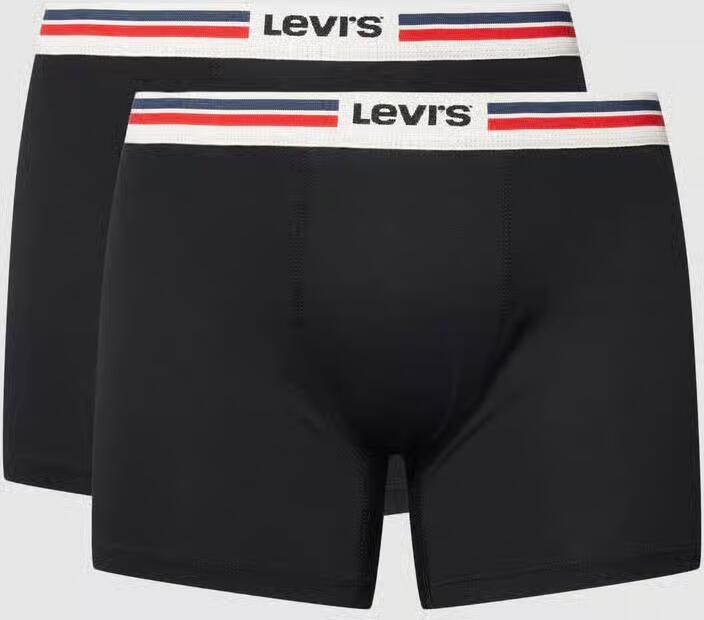 Levi's Boxershort LEVIS MEN PL SPW LOGO BOXER BRIEF ORG 2P (Set van 2) - Foto 3