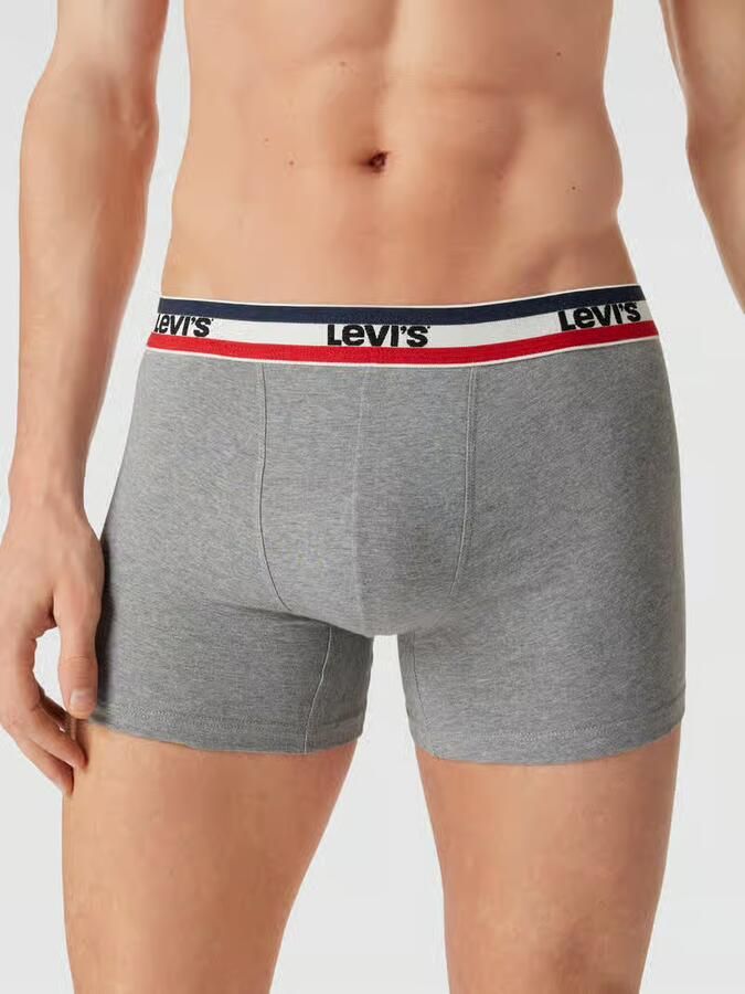 Levi's Boxershort LEVIS MEN SPW LOGO BOXER BRIEF ORG 2P (Set van 2) - Foto 2