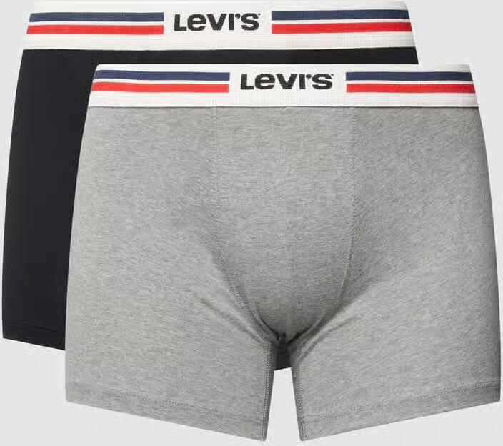 Levi's Boxershort met brede logoband (Set van 2) - Foto 2