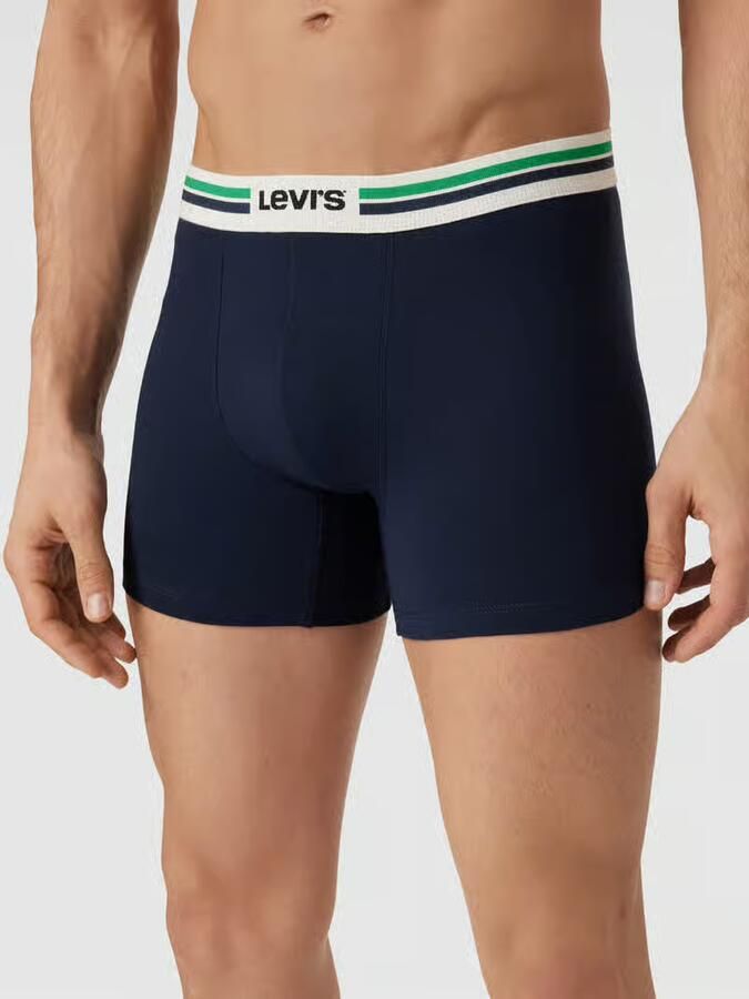Levi's Boxershort LEVIS MEN PL SPW LOGO BOXER BRIEF ORG 2P (Set van 2)